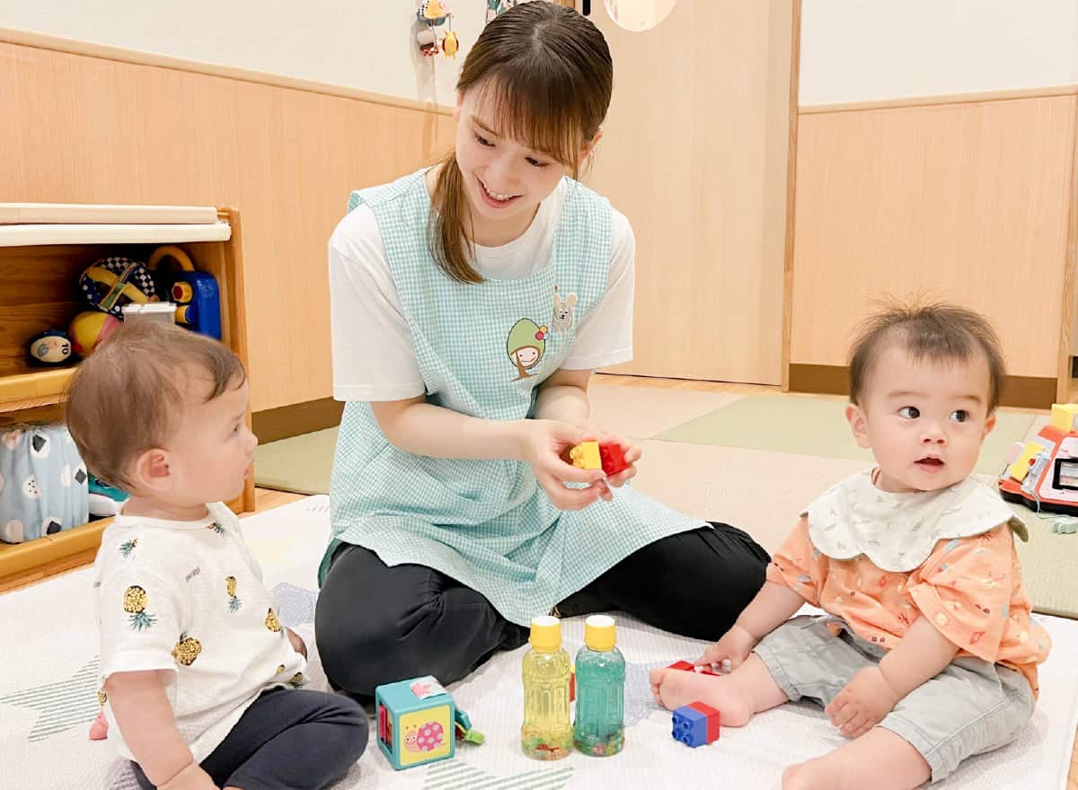 先生たちと園の様子