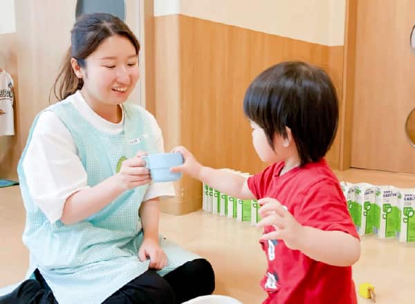 先生たちと園の様子