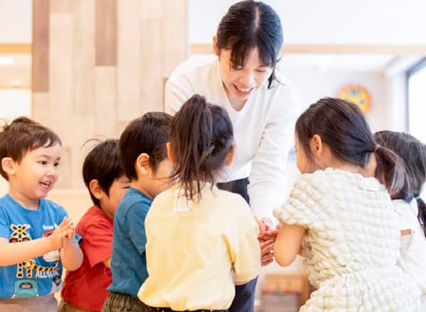 先生たちと園の様子